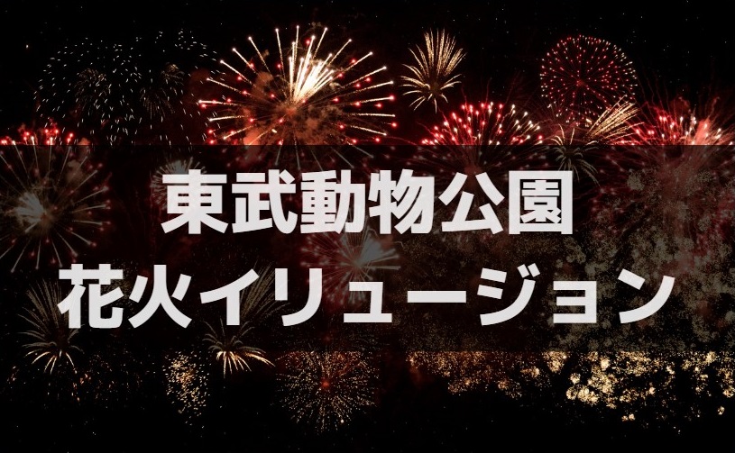 東武動物公園 花火イリュージョン 埼玉labo